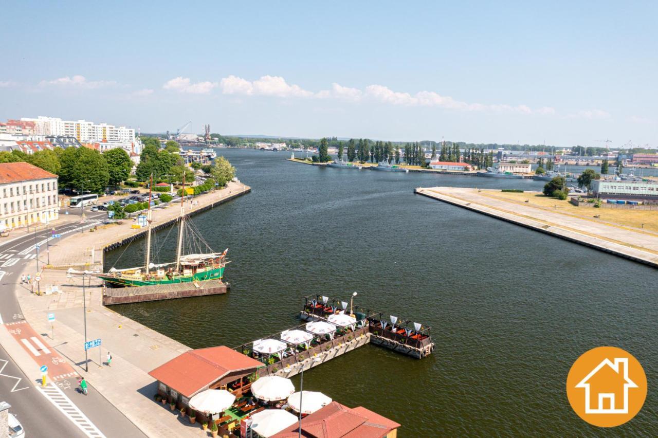 Świnoujście Apartament Z Widokiem Na Port - Visitopl מראה חיצוני תמונה